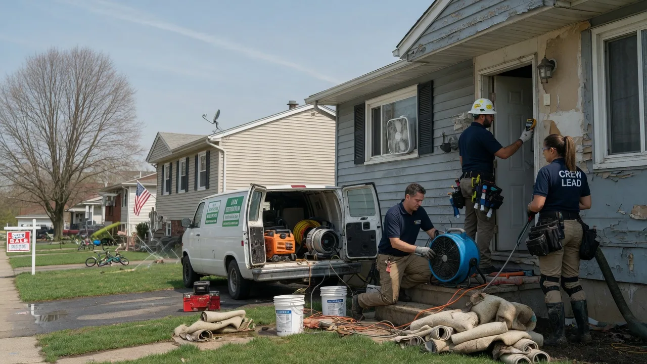 Flood Cleanup in Lake Hopatcong, NJ near me
